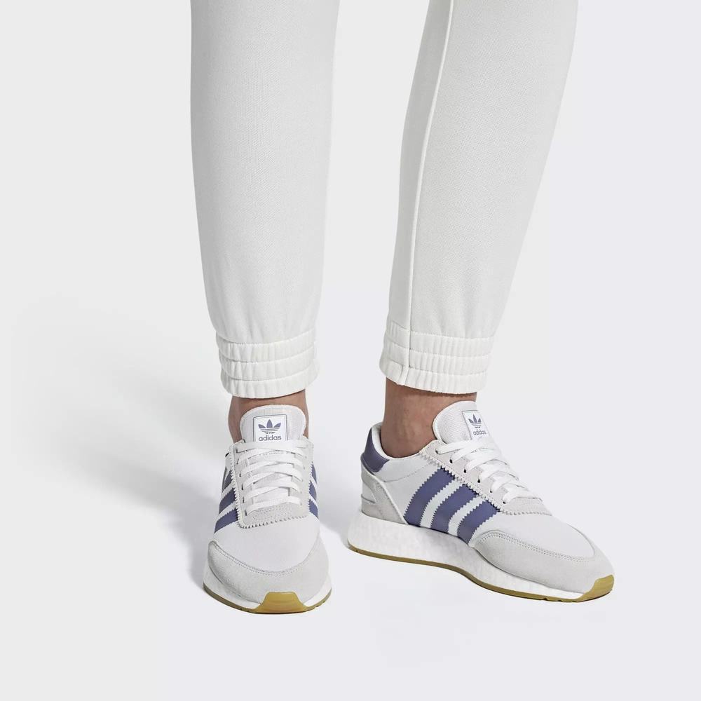 Adidas I-5923 Tenis Blancos Para Mujer (MX-46745)